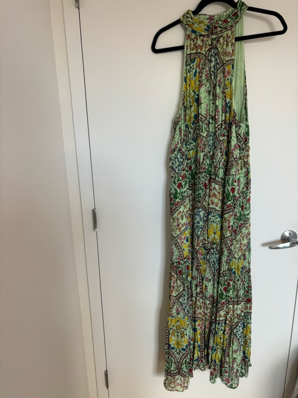 Anthropologie Halter Somerset Maxi Dress